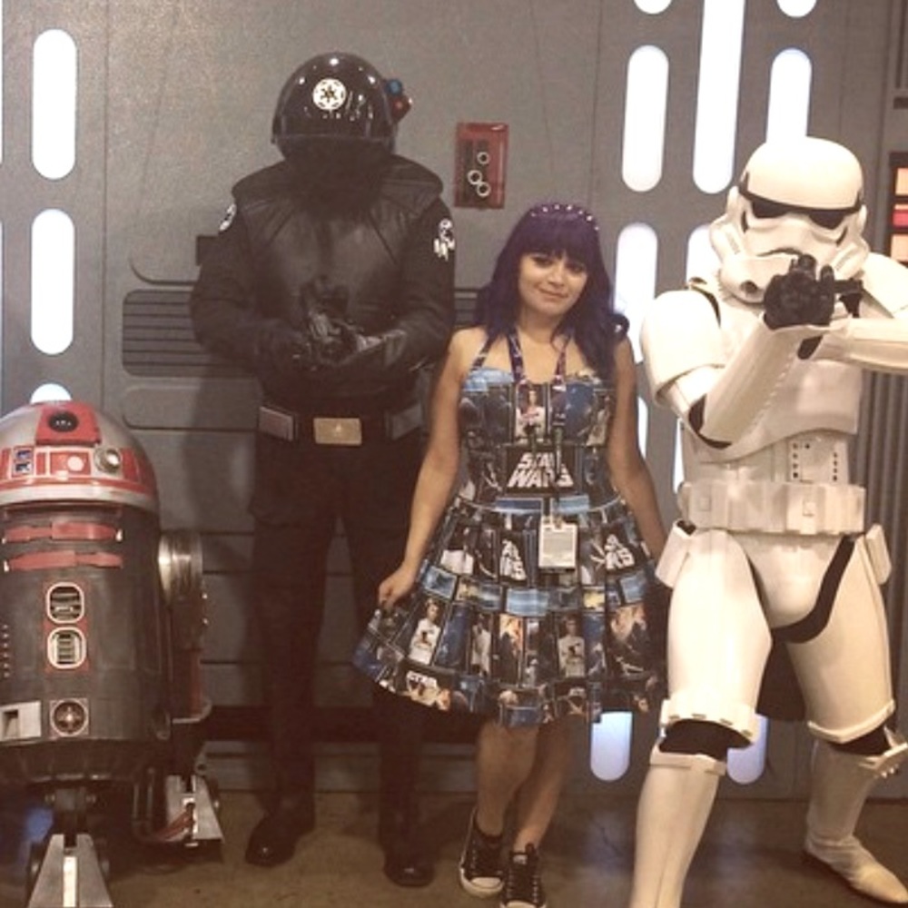Homemade Star Wars Dress